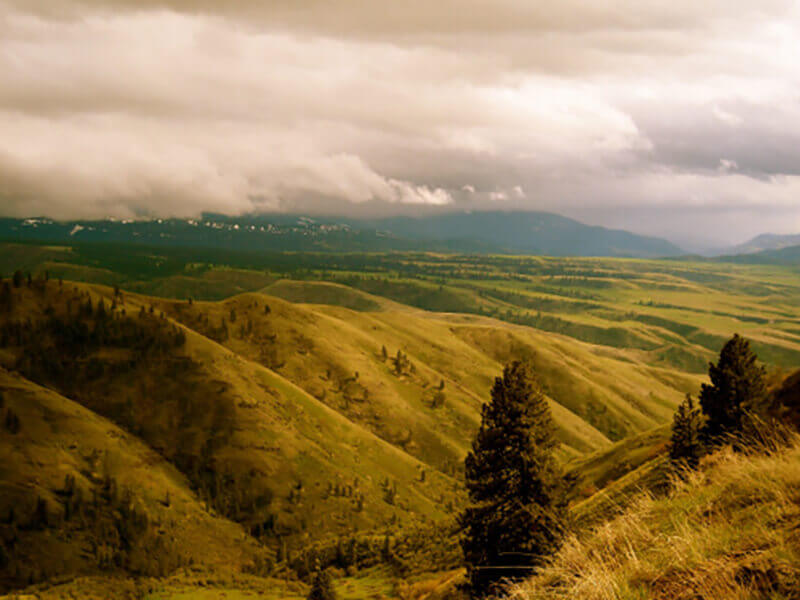 clouds over the nature